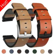 22 26mm for Garmin Fenix7 6 6x Pro 5x Plus Forerunner 965 945 Leather Band Strap