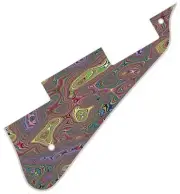 Pickguard Pick Guard Compatible with Gibson Les Paul Guitar Psych Night