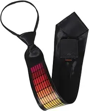 [LIFKOME] Light Up Christmas Tie for Men Sound Activated Shining Tie Unique Funny Accessory for Parties Bars Mardi Gras Rave Events Attention Grabbing Glowing Design for Dances