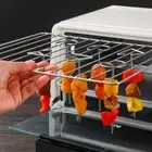 10PCS Reusable Barbecue Skewers Oven Hanging Vertical Grill Universal Air Fryer