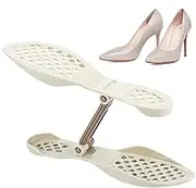Acunny Adjustable Shoe Rack, Adjustable Shoe Organizer, Double Layer Sneaker Organizer - Foldable Shoe Organizer, Space-Saving Shoe Rack for Heels