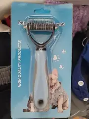 Pet Dog Cat Grooming Comb Trimmer Tool Rake Dematting Brush Remove Floating Hair