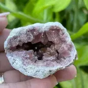 Pink Amethyst Crystal Geode Specimen | 73 grams