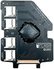 [IFlash-Quad] Quad MicroSD Adapter for The iPod Conversion Adapter [Genuine]