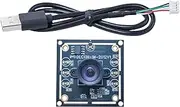 Générique USB Camera Board, 1MP Ov9732 Sensor Module, Compatible with Most Computer Systems, 1280 x 720P Webcam with USB Interface, Laptops and Smartphones, 3.9 x 3.8 x 1.5 x 0.63 cm
