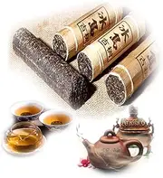 Raw Puer Tea Bamboo Package Yunnan BingDao Ancient 500g Pu'er Tree Healthy Drink