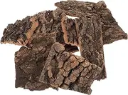 Safe Reptile Hide Bark Platform 10pcs Tree Bark Decor for Terrarium Turtle Climbing Tree Tortoise Basking