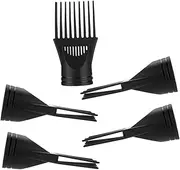 Healeved Hair Dryer Comb Nozzle Replacement Hair Styling Tool Creative Dryer Nozzle Set