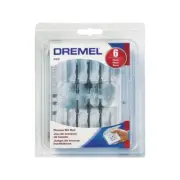 Dremel 6 Piece Router Bit Accessory Kit (692), for routing, inlaying, mortising