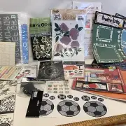 Ephemera 22 Pcs NOS Junk Journaling Crafting Supplies Scrapbooking Mixed Media**