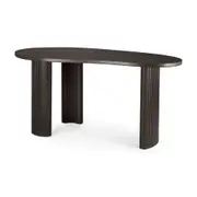 Ethnicraft Mahogany Boomerang Desk