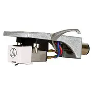 Vinyl Record Player Headshell Cartridges Head Mount with Elliptical Turntable Stylus Needle White