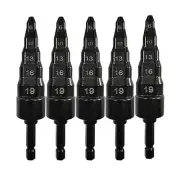 5pcs Air Conditioner Copper Pipe Expander Swaging Drill Bit Swage Tube7876