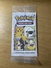 Pokemon 25th Anniversary Cinnamon Toast Crunch Cereal Pack 3 Cards Pikachu