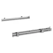 Bosch Full extension clip rails, level independent, steam suitable, stainless steel HEZ638D00