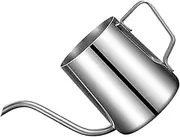 Luxshiny Portable Drip Coffee Maker Stainless Drip Pot Long Spout Kettle for Travel Office Ml