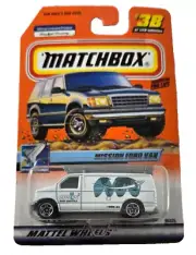 2000 Matchbox Space Explorer Series #38 First Edition Mission Ford Van Logo