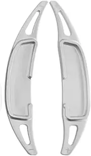 Steering Wheel Paddle Shifter Extension for Renault Clio V 2020-2023, Aluminum Alloy Car Wheel Shift Paddle Shifter Extension Type B Silver