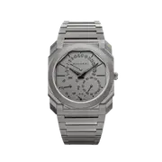 Bulgari Octo Finissimo Perpetual Calendar Titanium Grey Dial 103200