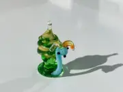SNAIL~Ador~Collectible Hand Blown Art Glass Figurine~Handmade Tiny Animal~UNIQUE