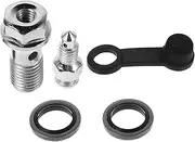 Bleed Nipple Screw Brake System Bleeder Screw Optimized for Smooth Braking Performance