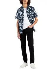 [Levi's] 510 Skinny Jeans in Black Leaf