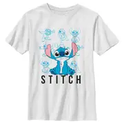 Stitch Outline Poses Collage T-Shirt