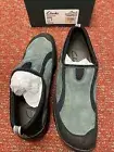 Clarks womens 7.5 navy jupiter slip on shoes new