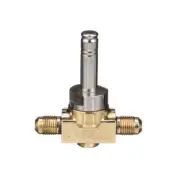 Emerson 200RB 3F3VLC, 3/8" SAE 2-Way Pilot-Operated Solenoid Valve, Less Coil