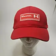 University of Wisconsin Badgers Red Under Armour Cap Hat Adjustable Ladies