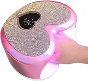 LED Nail Lamp | 96W Nail Polish Lamp - UV LED Nail Lamp With 39 Beads 4 Timer Setting & LCD Touch Display Screen, Auto Sensor For Home Salon