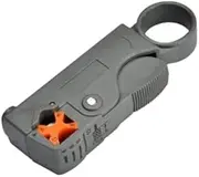 EZONEDEAL Pocket Size Cable Stripper Coaxial Wire Coax Stripping Tool RG59 RG6 RG7 RG11 Cutter Machine Wires Lan Cables Fibre Optics Universal Cable Stripper