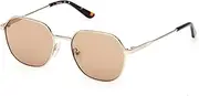 [GUESS] Sunglasses GU00238 32E Shiny Pale Gold 49/17/140 Teen, 32e Shiny Pale Gold, 49/17/140