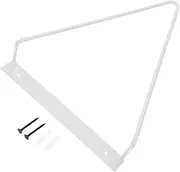 ADOCARN Triangular Vinyl Record Holder Wall Mounted Storage Rack for Albums Magazines and Books Design for Home Office and School Space Saving Display