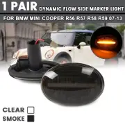 2Pcs Led Dynamic Side Marker Turn Signal Light For BMW MINI Cooper R55 R56 R57 (for: Mini)