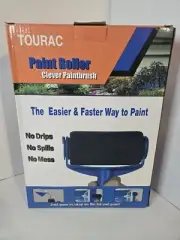 TOURACE 9Pcs/set Paint Roller Clever Paintbrush With Sticks New