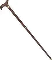 Wood Walking Stick for Men Folding Hiking Cane with Non Slip Grip Lightweight Portable Design for Seniors Independence and Outdoor Adventures