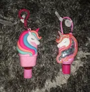 Justice 2 Unicorn hand sanit sparkling strawberry & vanilla sprinkles NeW
