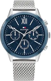[Tommy Hilfiger] Analogue Multifunction Quartz Watch for men with Stainless Steel or Leather bracelet