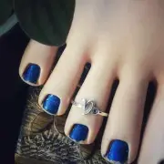 Leo Zodiac Sterling Silver Toe Ring