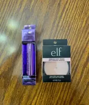 NIB New in Box e.l.f. Cosmetics Big Mood Black Mascara & Poreless Putty Primer