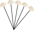Yardenfun 5Pcs Rattan Dried Flowers Reed Diffuser Oil Refill Diffuser Reeds A...