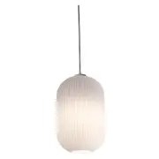 AFX CALP09 White Callie Single Light 9"W Mini Pendant