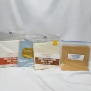 Counted Cross Stitch Fabric - Lot Of 4 - 3 - 18 Ct., 1 - 14 Ct. - Aida Cloth