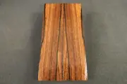 ZIRICOTE KNIFE SCALES 1 1/2" x 5 15/16" x 3/8"- 7/16" AWESOME FIGURE!!!!!