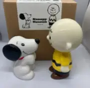 Snoopy & Charlie Brown Salt & Pepper Snoopy Museum Tokyo Limited PEANUTS 50's