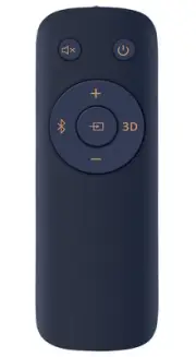 New R-20B Replacement Remote Control Suitable For Klipsch Soundbar System R20B