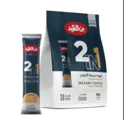 Al-Ameed Instant Coffee 2 in 1 Classic 20 Grams x (30 Sachets) Sugar Free