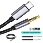 USB C C To 3.5mm Jack Male Audio AUX Cable For Phone Headphone Car Stereo Cord