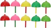 Pcs Wooden Fruit Pattern Boys and Girls Spinning Tops Toy Pull String Tops for Boys and Girls Educational Wooden Game Random Style